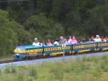 Image: Train operating in May, 2001.