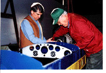 Image: Train at Armory 1998.